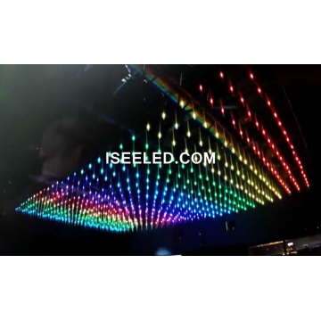 DMX512 CUBE RGB TUBE LED GOLEUADAU CAM